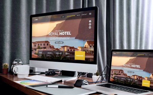 Website for a hotel