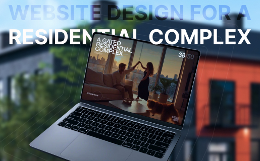 Website for a residential complex (RC)