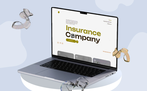 Website for an insurance company