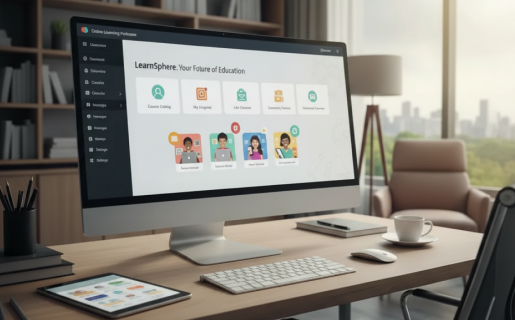 Development of an online learning platform (LMS)