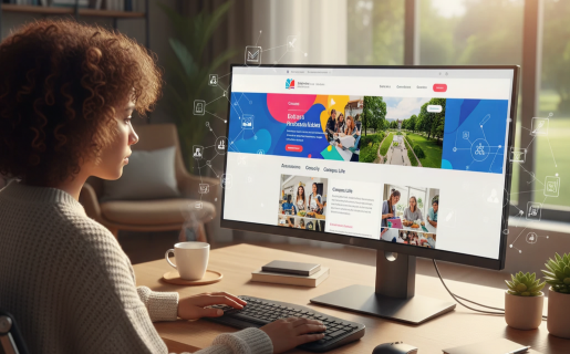Website for an educational institution (school/university)