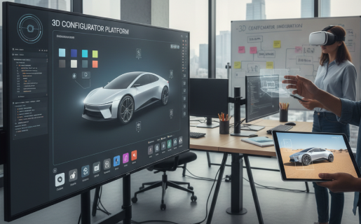 Development of 3D configurators and visualizations