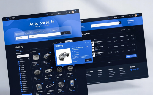Online store of auto parts