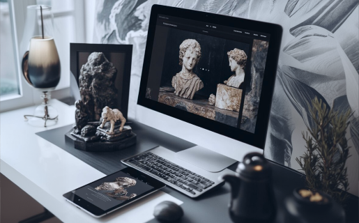 Website for a museum/gallery
