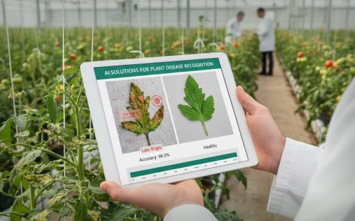 AI solutions for plant disease recognition