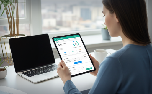 Portal for consumers (personal account)