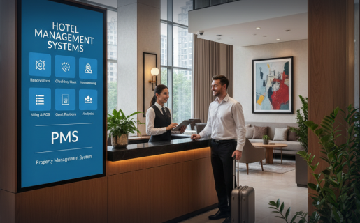 Hotel management systems (PMS)