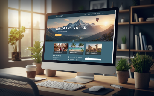 Website for a tour operator/travel agency