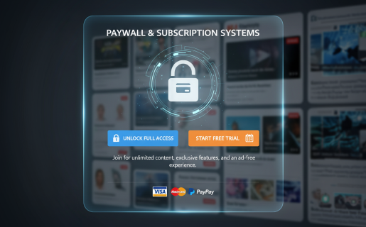 Paywall and subscription systems